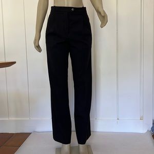 Vintage Hermes black pants size 38/US 4